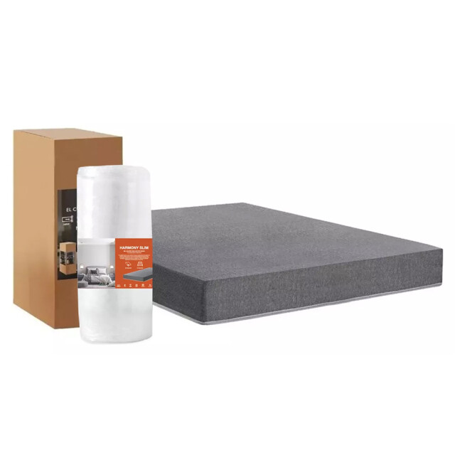 Colchón en caja 100% espuma 2 plazas Colchón en caja 100% espuma 2 plazas