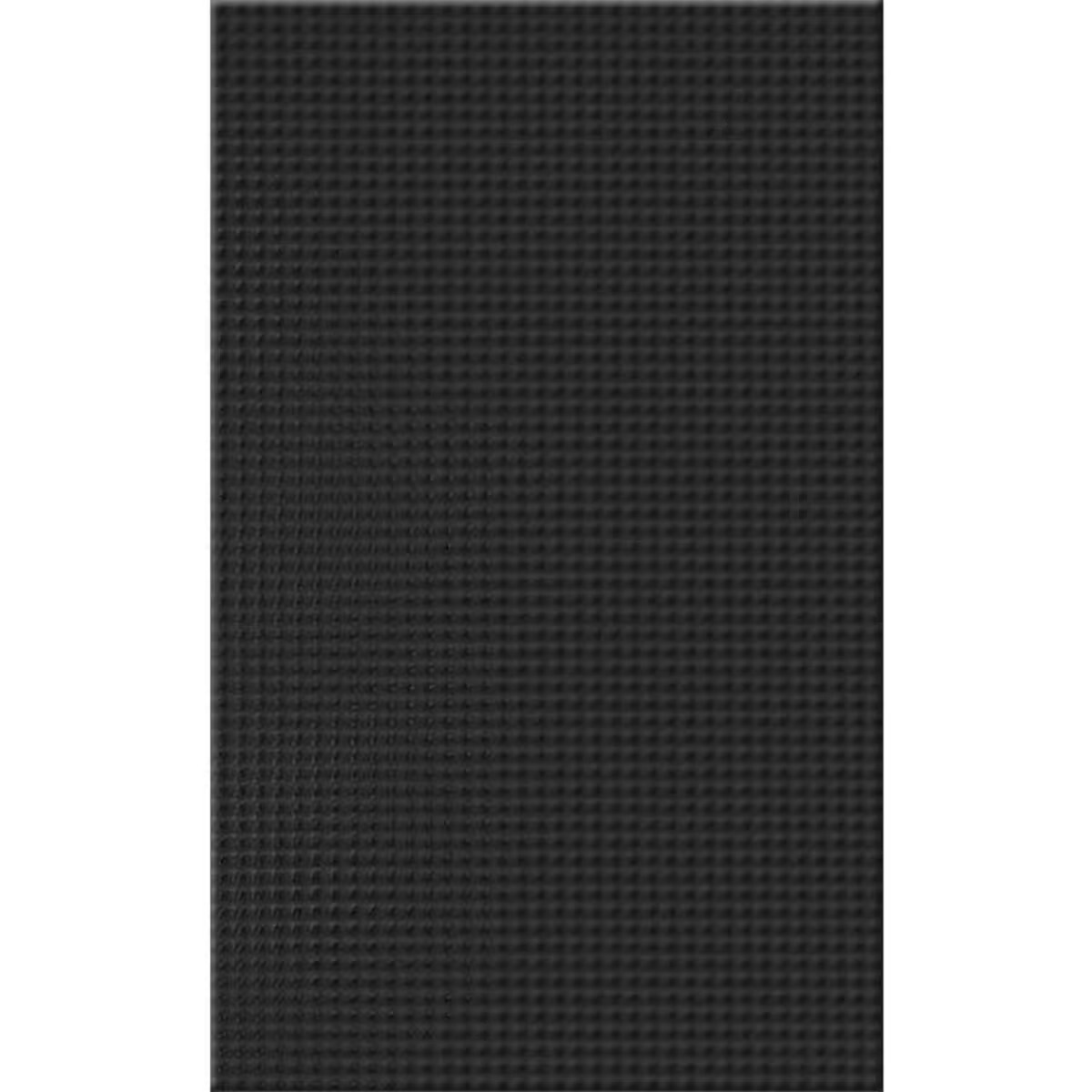 Cerámica De Pared Elementus Negro Hd 34x60 Cm Brillante 