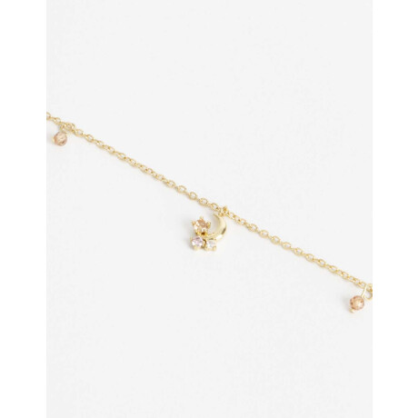 Pulseras Flexibles Cubic zirconia Dorado