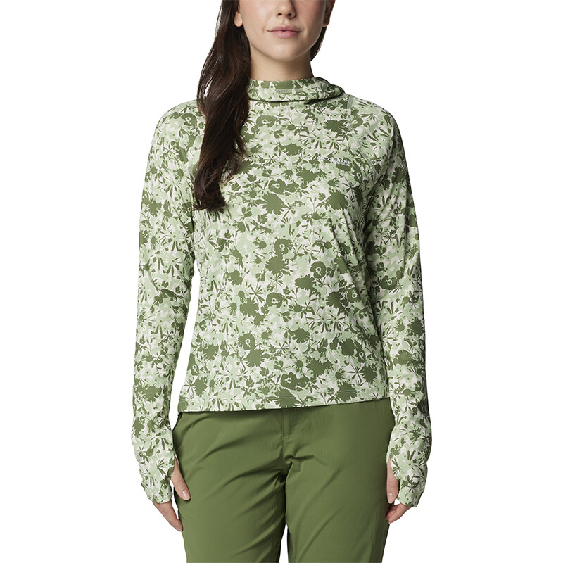 Remera Summit Valley Mujer NIAGARA/SAGE LEAF POPFL