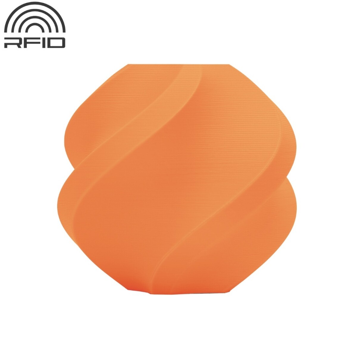 Filamento Bambu Lab PLA Matte naranja 