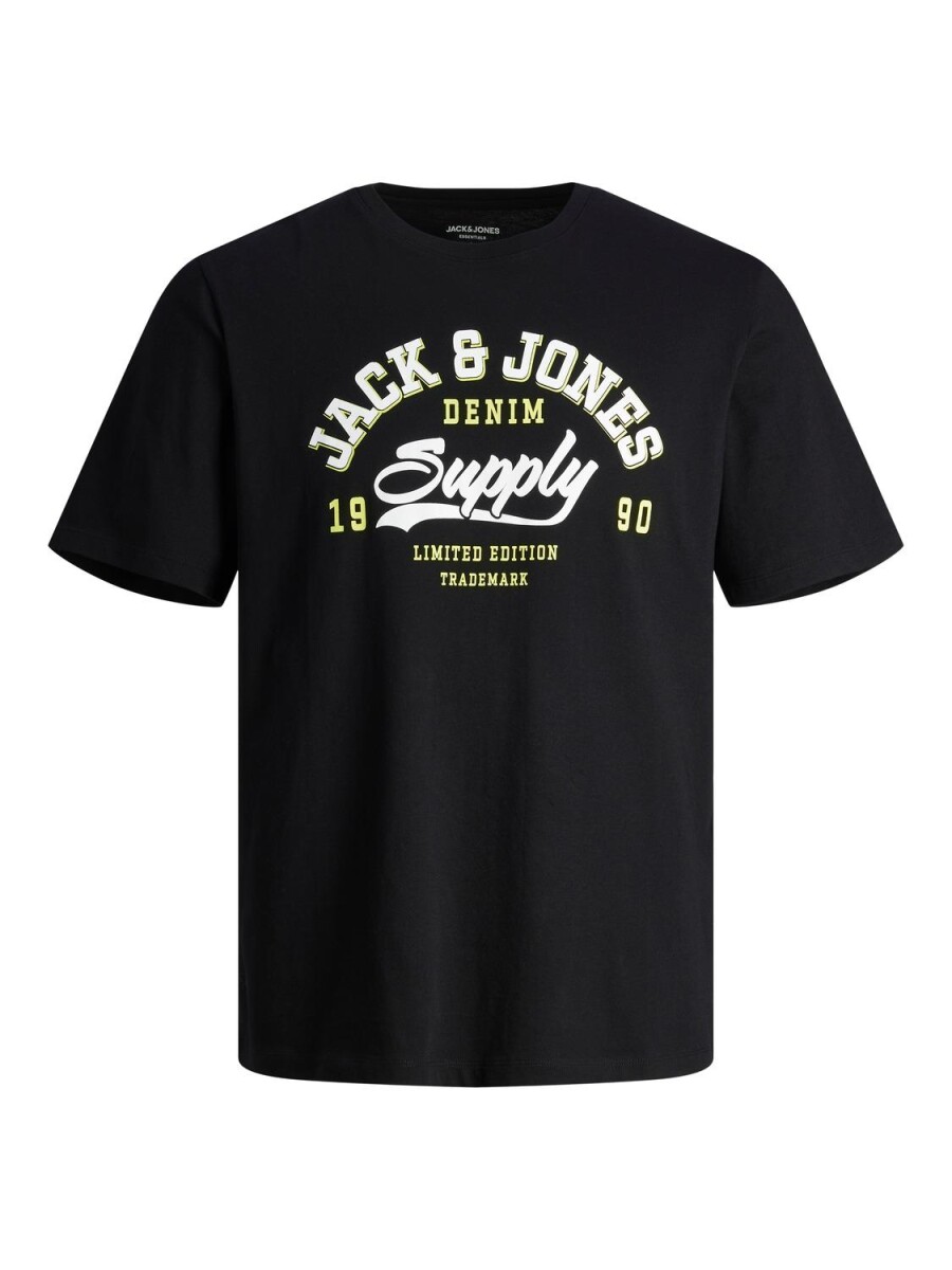 Camiseta Logo Clásica Con Logo - Black 