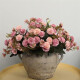 Claveles Artificiales Rosado