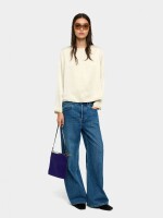 Blusa Efecto Arrugado crudo