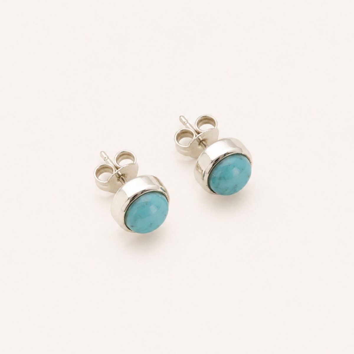 Caravanas Button N°1 - Plata 925 