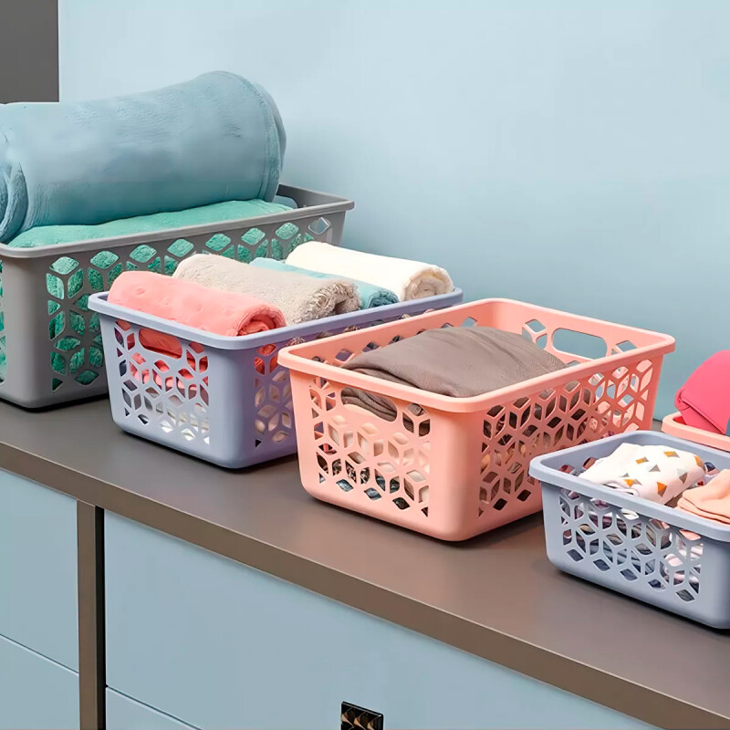 Cesto organizador bajo 9L BLANCO