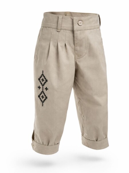 Bombacha Bordada Guarda Beige