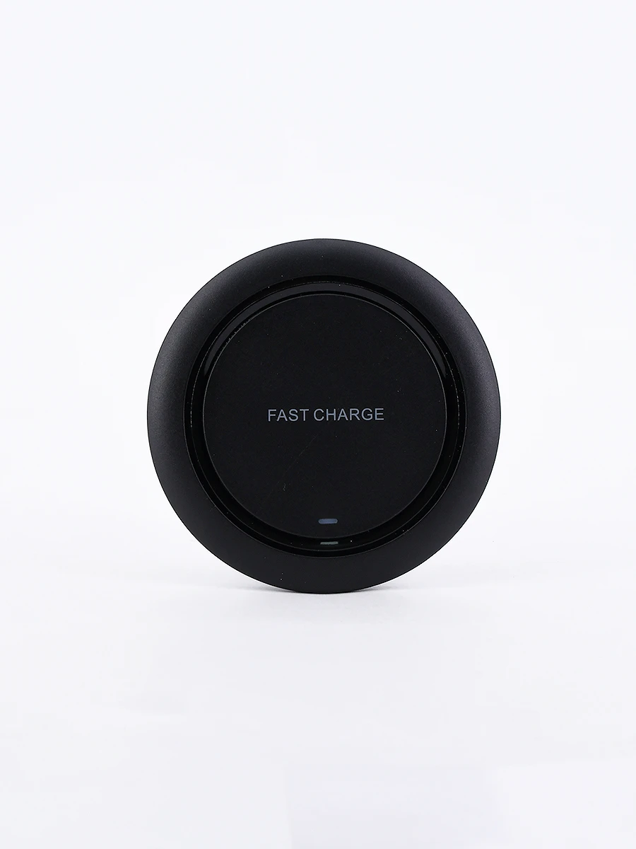 CARGADOR INALÁMBRICO CIRCULAR - NEGRO 