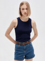 Musculosa Ceepi Azul Marino