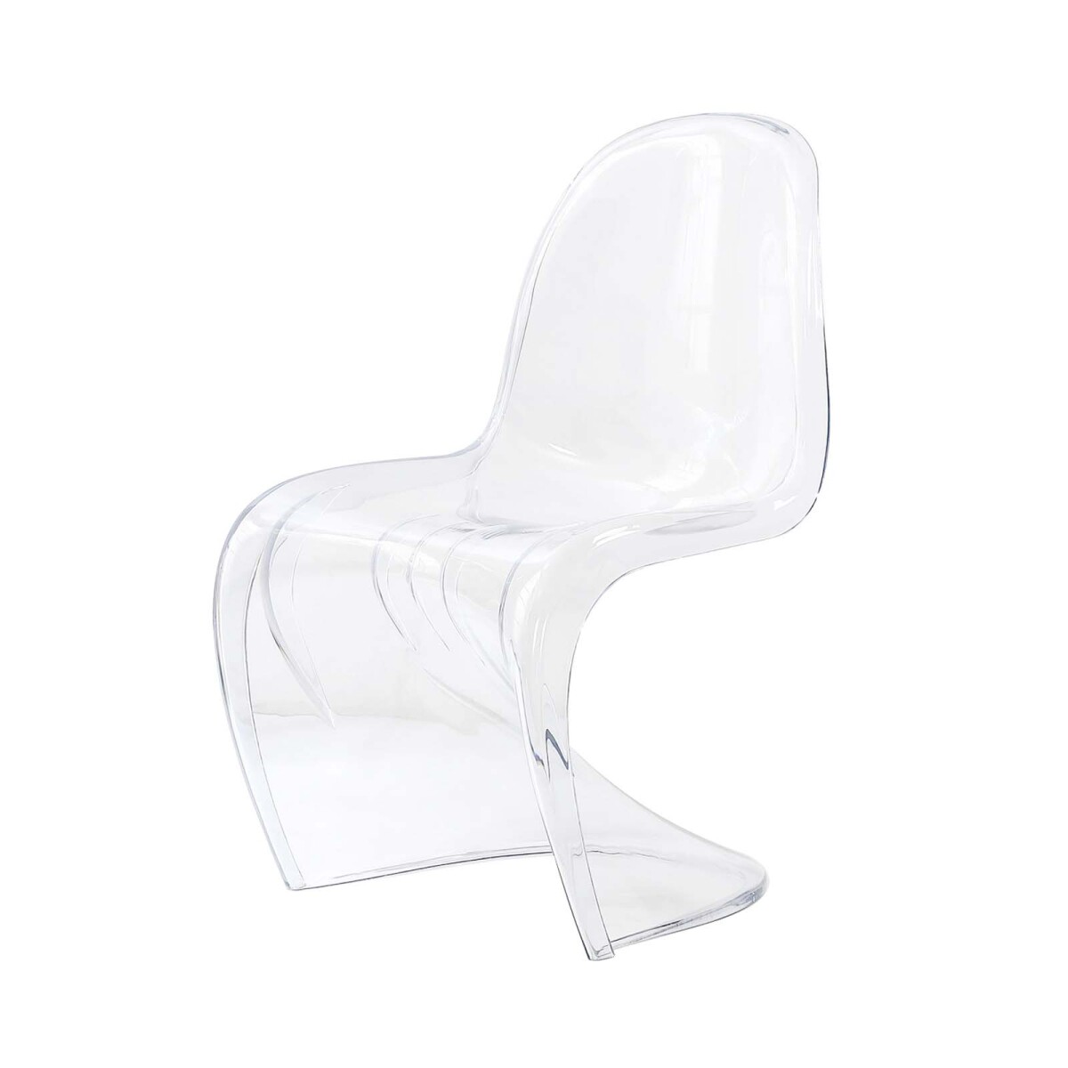 SILLA DE COMEDOR - POLICARBONATO TRANSPARENTE PANTON 