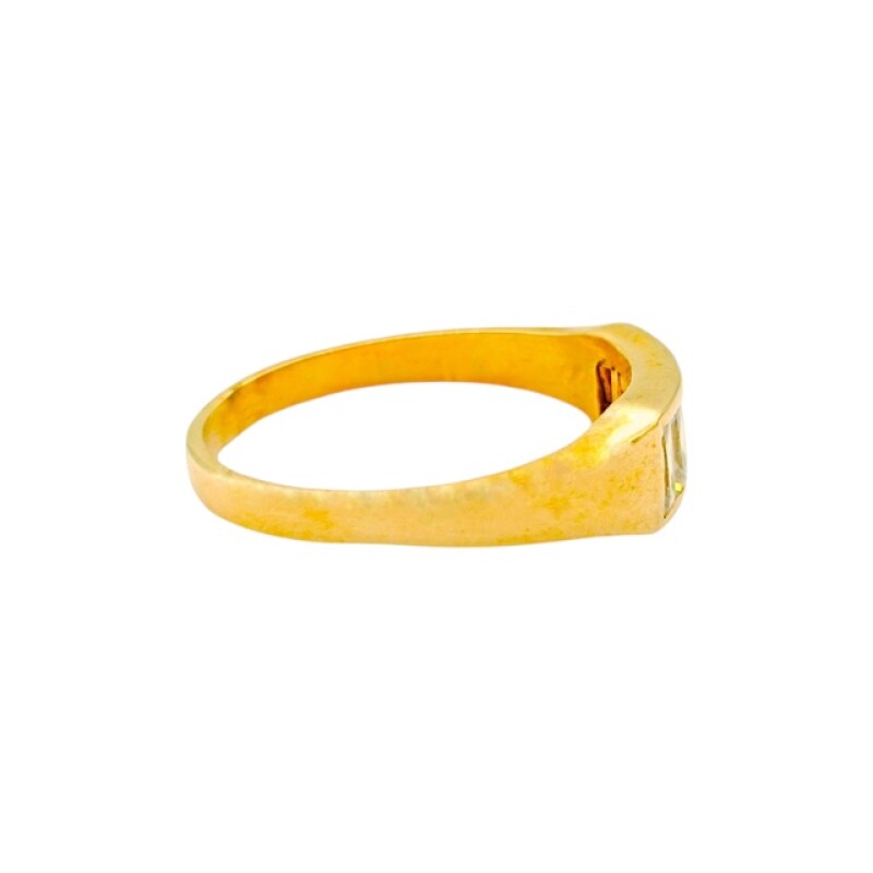 Anillo-Oro bajo-Piedra Zirconia-AN8041 conpiedra