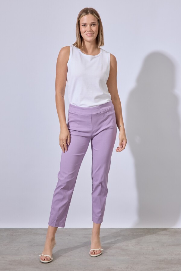 Pantalon Recto Modelador LAVANDA