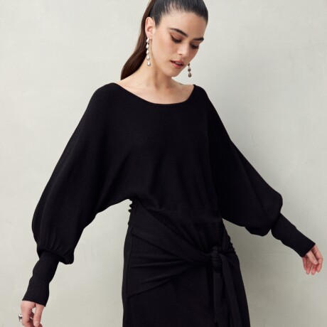 VESTIDO MAX Negro