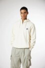 ISLAND HALF ZIP HOODIE Crema