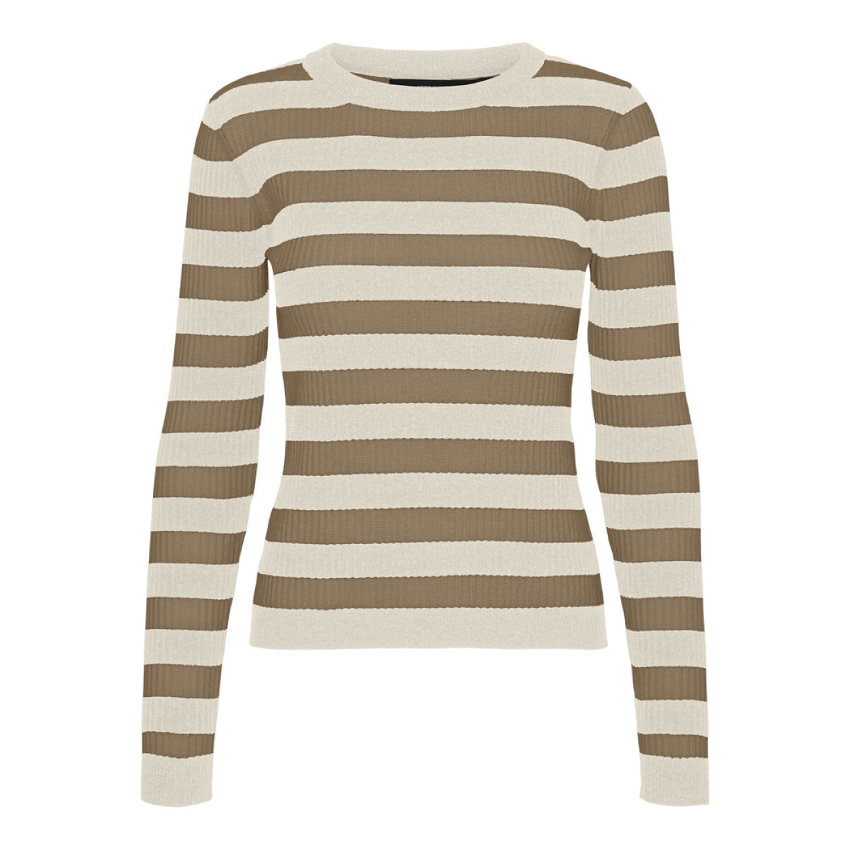 VMCHILI LS O-NECK STRIPE PULLOVER BOO - BIRCH 