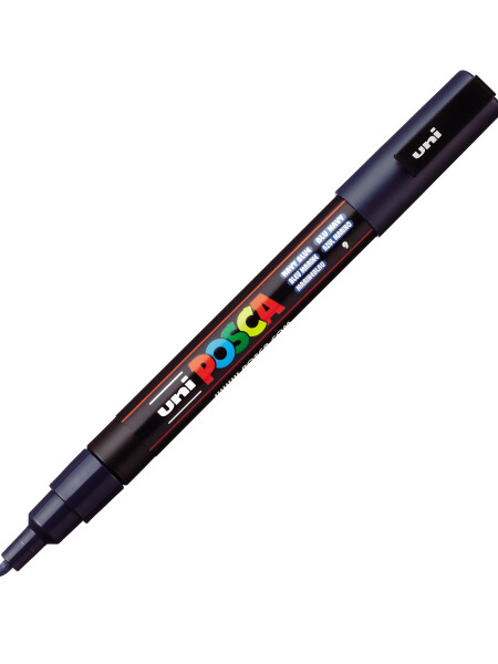 MARCADOR UNI POSCA 1.3 MM AZUL MARINO N/A