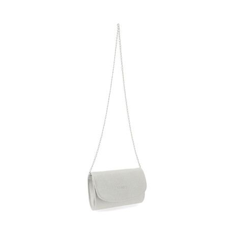 CARTERAS VENET- CUERO CARLETTO PLATEADO