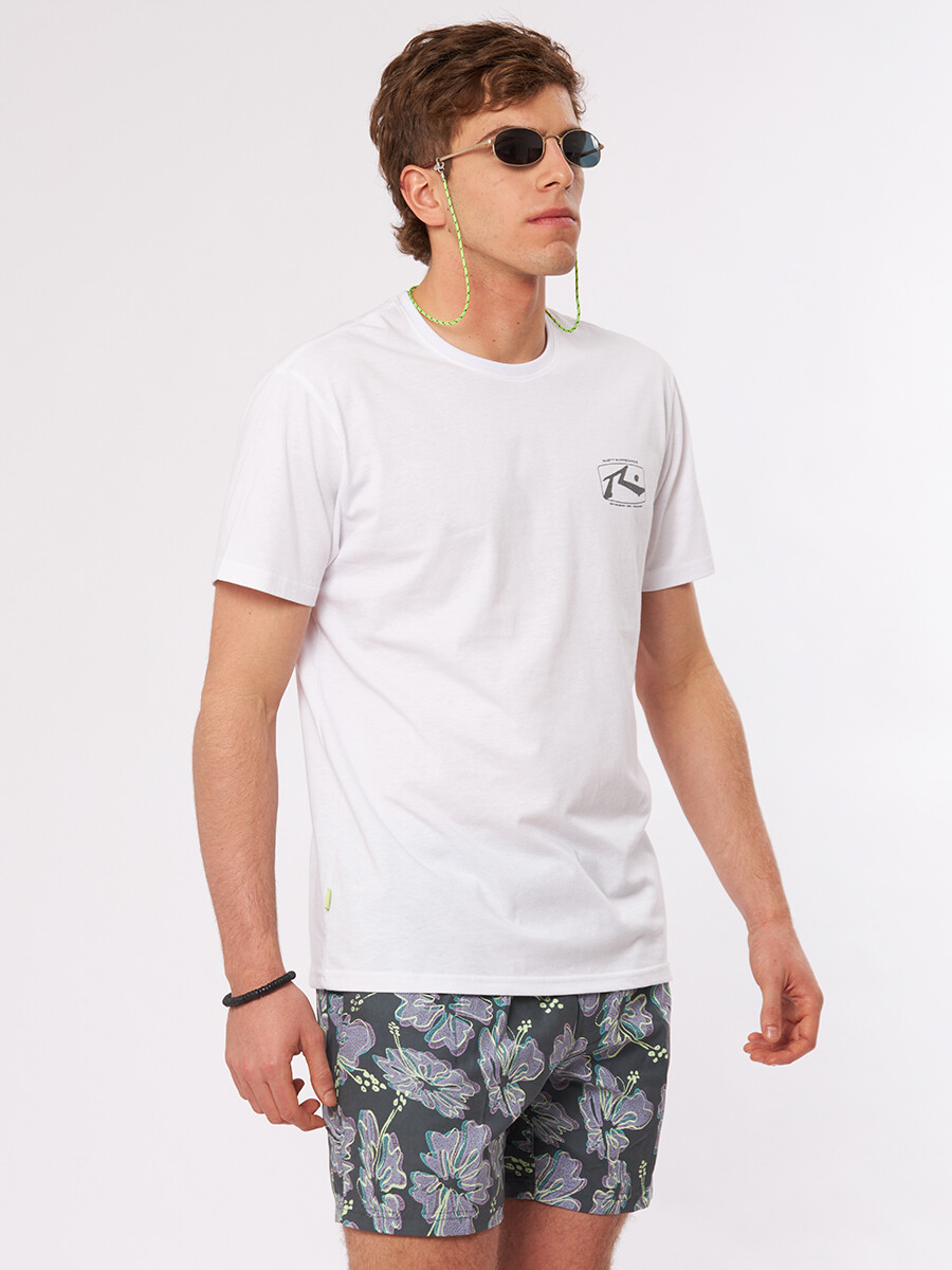 T-SHIRT CENCIO RUSTY - Blanco 