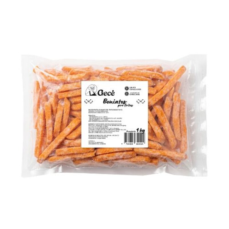 Boniato Pre-Frito Gecé - 1 kg Boniato Pre-Frito Gecé - 1 kg