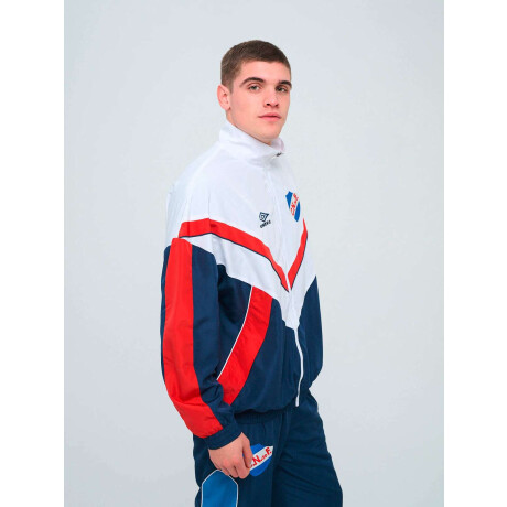 Campera Beat de Hombre Blanco