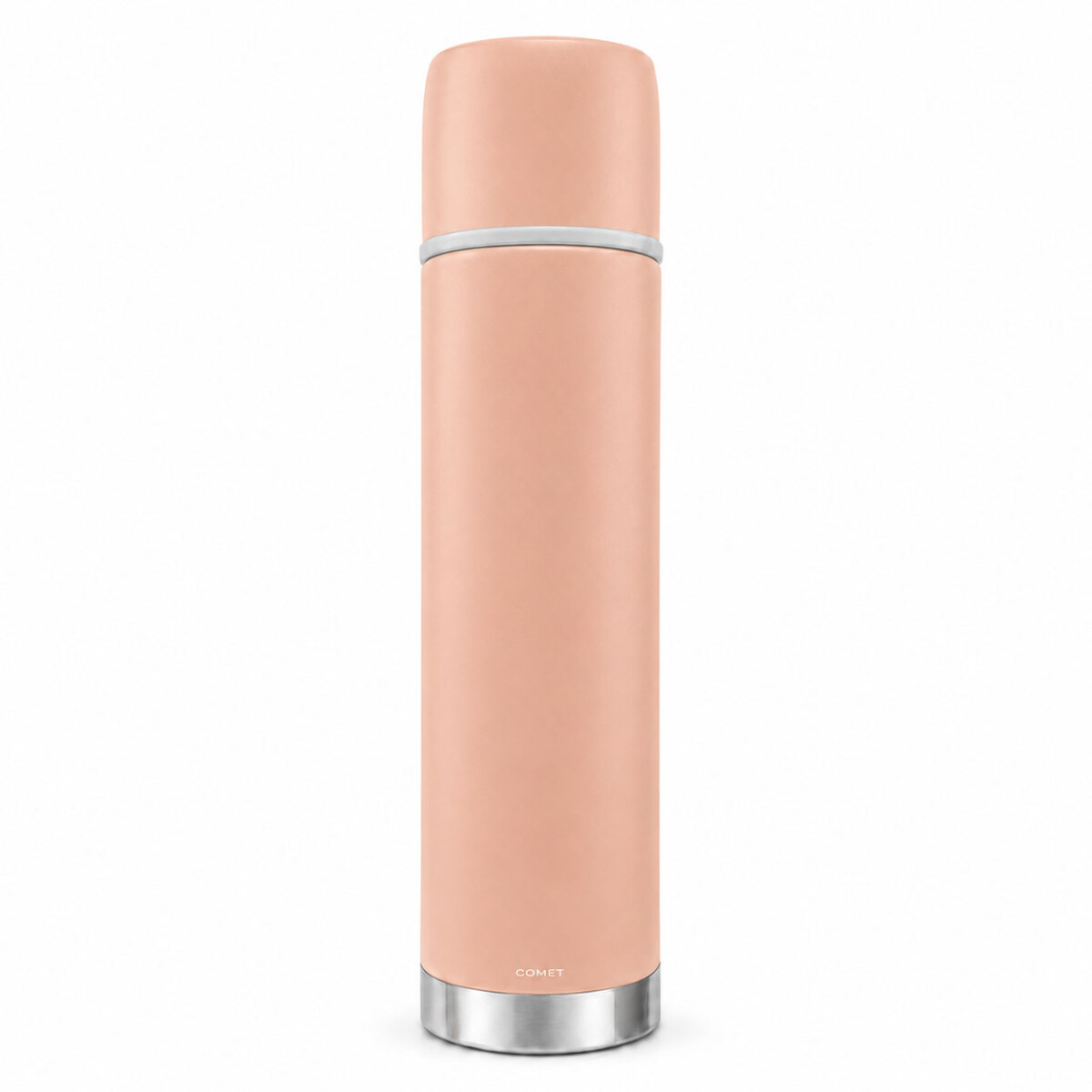 Termo Bala Acero Inoxidable 750Ml Mantiene Frío Calor Comet - Rosa 