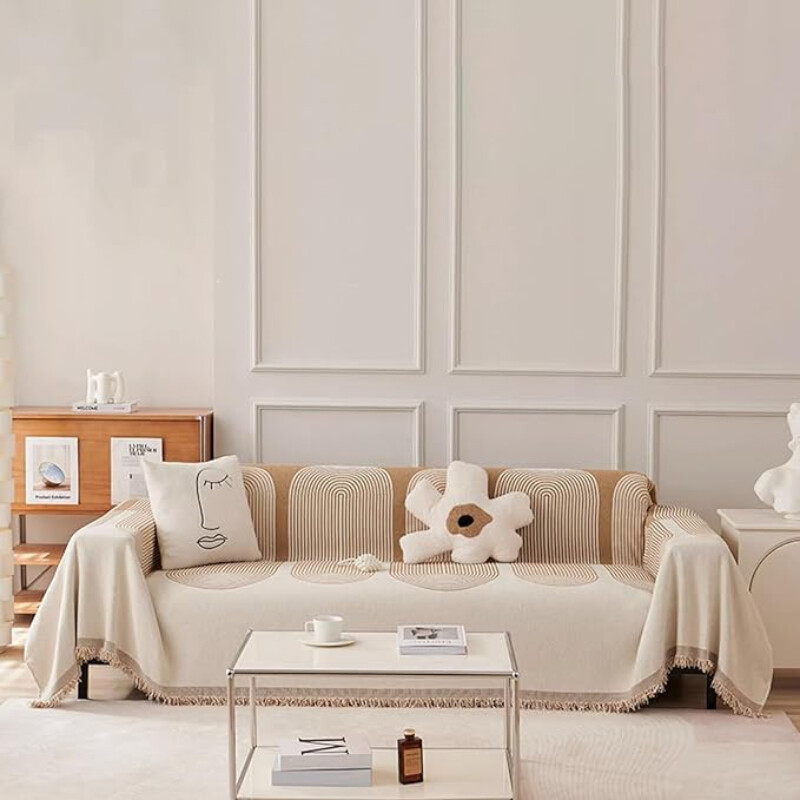 Manta para Sillon y Cama con diseños Semicírculo 230cm