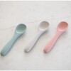 Cuchara silicona Platinum KIKKABOO verde