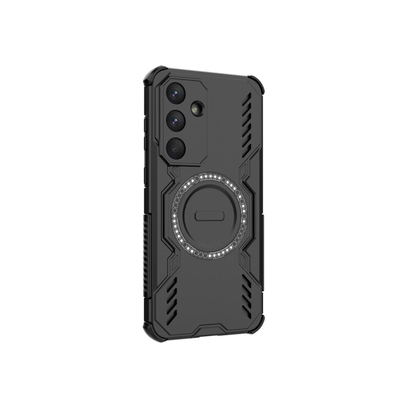 Protector para Samsung Galaxy S25 FE anillo MagSafe color negro Protector Para Samsung Galaxy S25 Fe Anillo Magsafe Color Negro