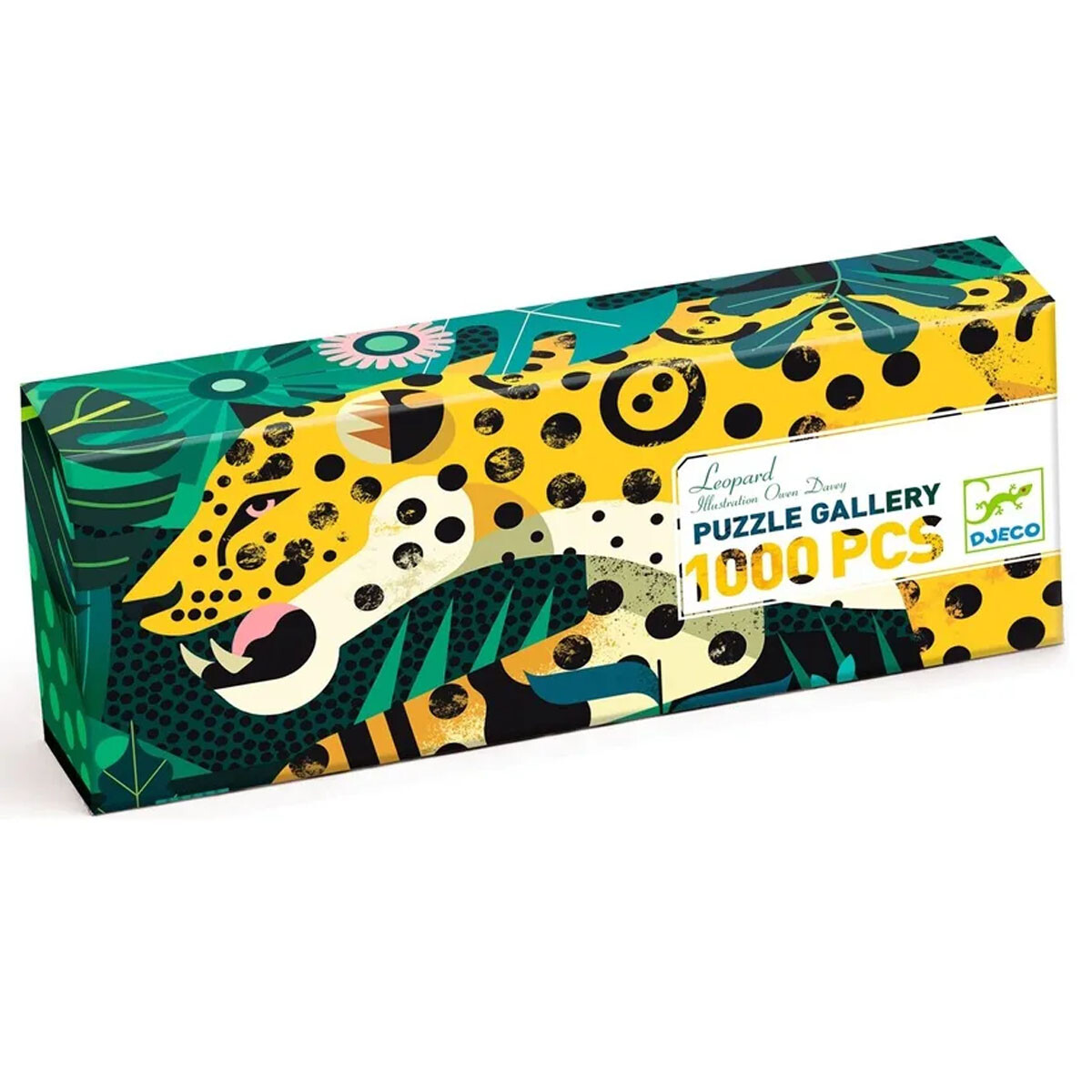 Puzzle Gallery Leopard 1000 Pieza Djeco 