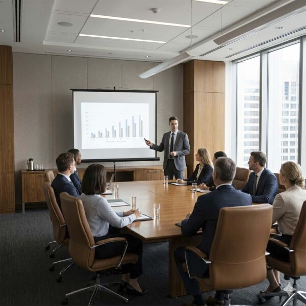 Pantalla De Proyección 72" Enrollable Con Trípode Regulable Negro 1