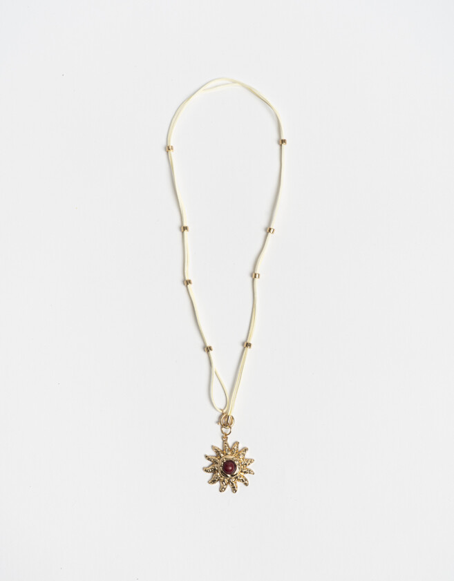 Collares Cortos Soles Collar Corto De Sol - Dorado