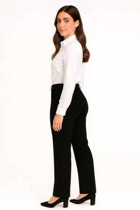 PANTALON VESTIR DAMA UNIFORME NEGRO TM