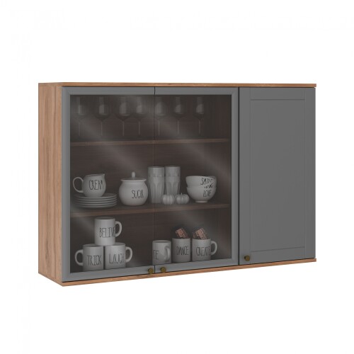 Aéreo Americana - 2 Puertas de Vidrio 1 Puerta 120 cm Aéreo Americana - 2 Puertas de Vidrio 1 Puerta 120 cm