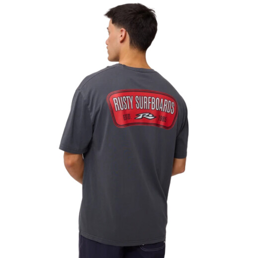 Remera Rusty Popik - Gris Remera Rusty Popik - Gris