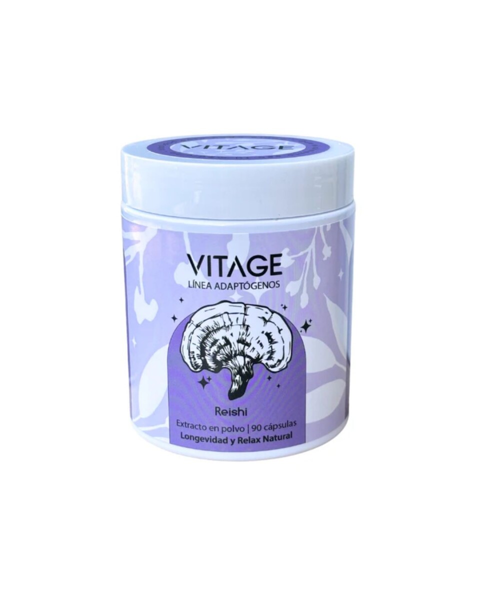 ¡OFERTA IMPERDIBLE! Reishi 90 Cáps Vitage 