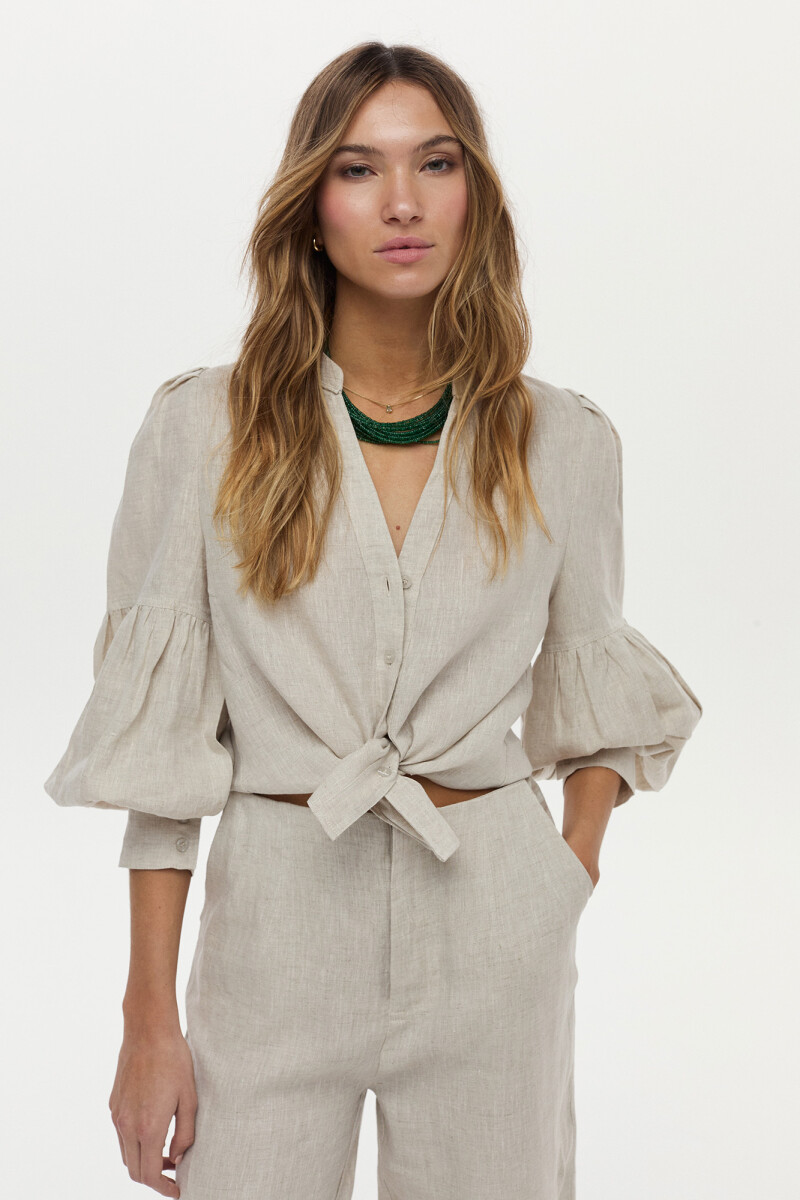 Camisa Faye - Beige 