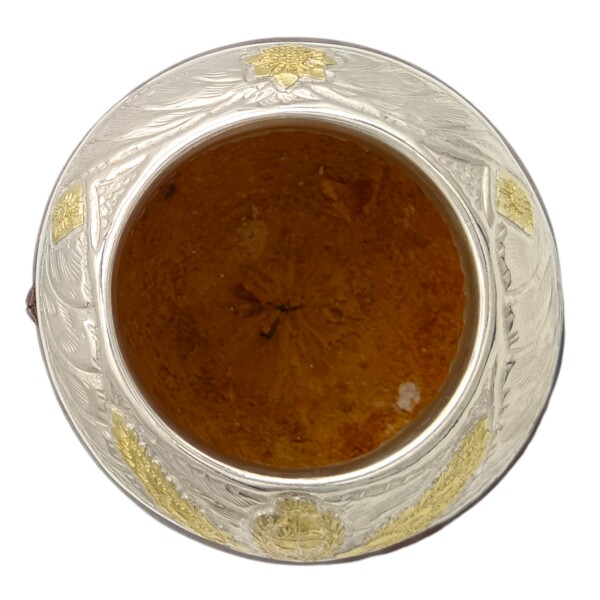 MATE TORPEDO PLATA Y ORO 31 Marrónuniforme
