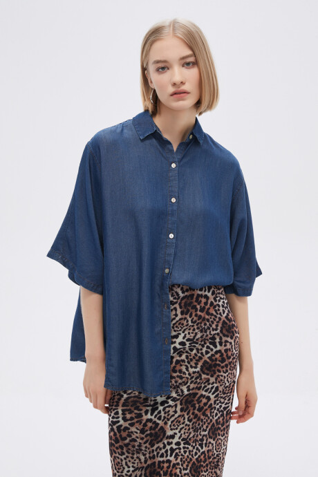 Camisa Pezo Azul Indigo