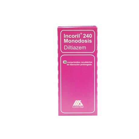Incoril 240mg 30 COM Incoril 240mg 30 COM
