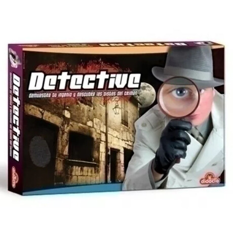 Juego de Mesa Didacta Detective 3 a 6 Jugadores 9 Años en Adelante 001