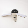 Lámpara parlante 3 mini aspas Bluetooth LED RGBW control remoto Lámpara parlante 3 mini aspas Bluetooth LED RGBW control remoto