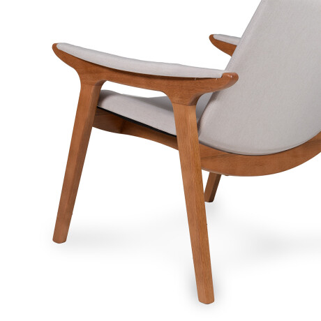 Butaca Elipse - Tela Rústica 10413 (Beige)