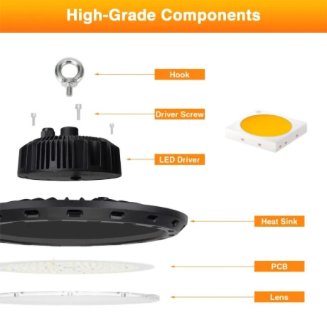 CHBUF15 Campana LED UFO 150W Luz Neutra