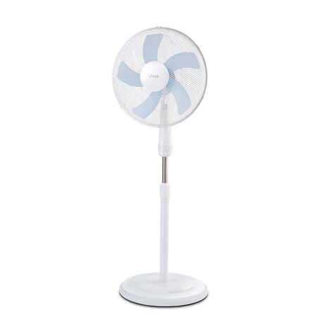 VENTILADOR DE PIE UFESA 3-VELOCIDADES BLANCO 5 ASPAS