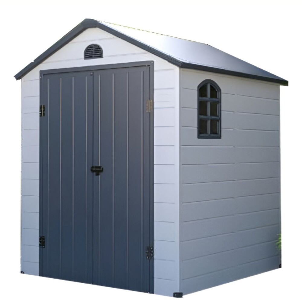 Galpón de Jardín - Ave D Plástico con Puerta Doble - 3.65 m² Galpón de Jardín - Ave D Plástico con Puerta Doble - 3.65 m²