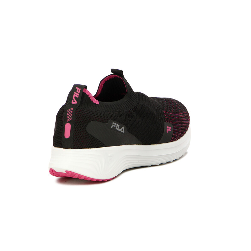 Championes Deportivos Mujer Fila Pretender Negro-blanco