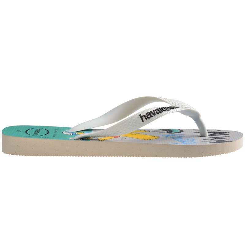 Ojotas Havaianas Simpsons Blanco