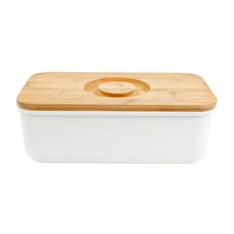 Panera Casasunco de plastico con tapa de madera Panera Casasunco de plastico con tapa de madera