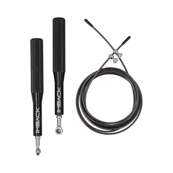 Soga Para Saltar Cuerda Acero Crossfit Profesional Mangos De Aluminio Ajustable Imback Soga Para Saltar Cuerda Acero Crossfit Profesional Mangos De Aluminio Ajustable Imback