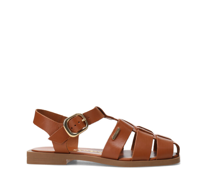 Zapatos de Mujer Bottero Franciscana Marrón Caramelo